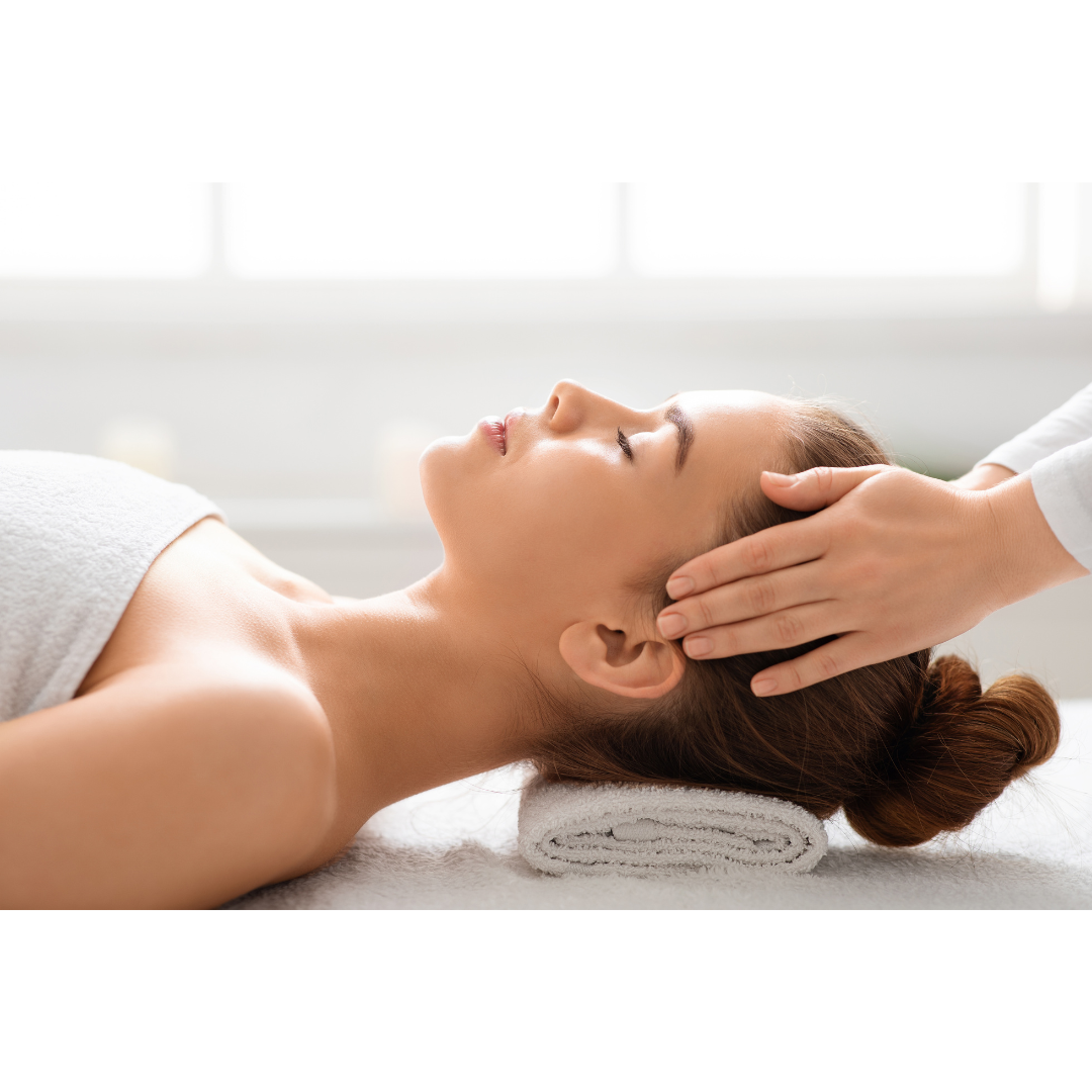 Facial Treatment With Head Massage