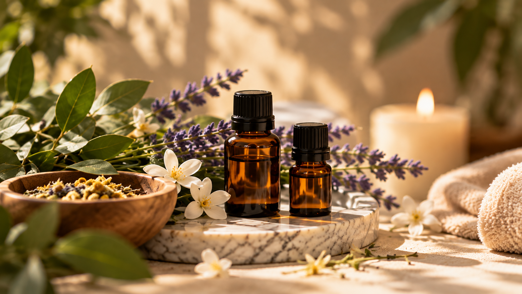 Botanical aromatherapy ingredients at Secret Premium