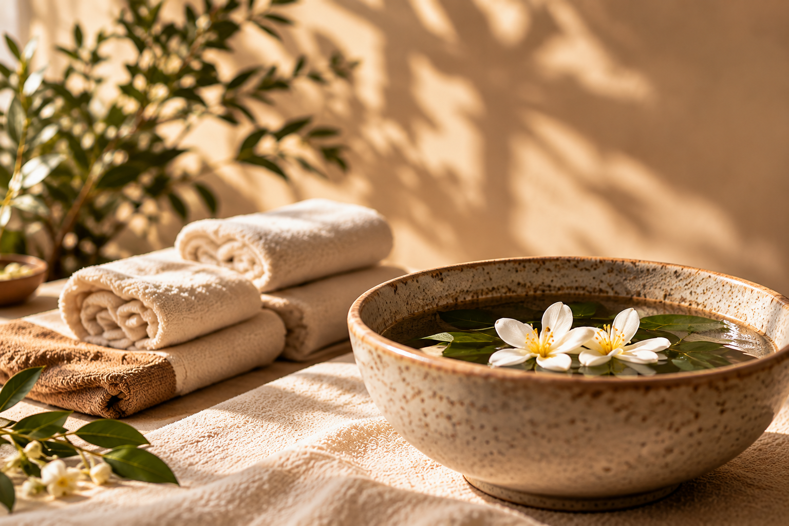 Botanical essential oils and water at Secret Premium