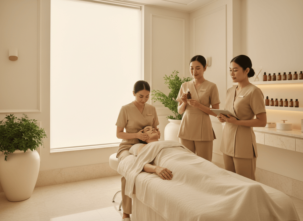 Secret Premium professional beauty and aromatherapy team