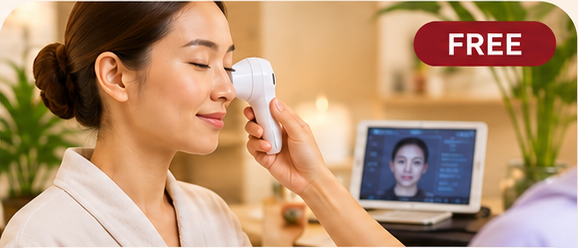Complimentary skin test and personalised skincare consultation at Secret Premium Cheras